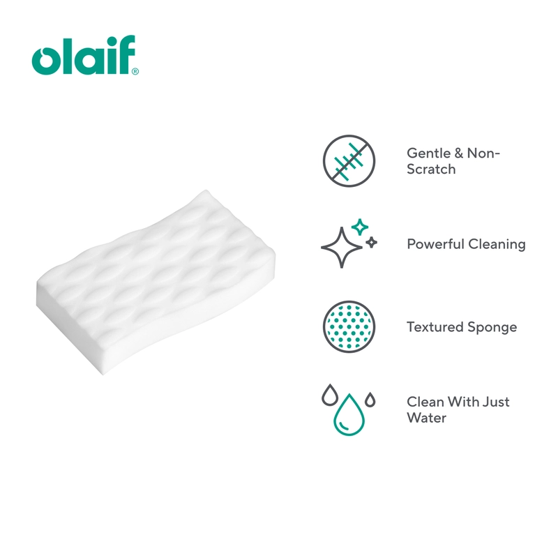 Product image Olaif Multi-Purpose Magic Sponge - 4 pcs - Spons Ajaib / Busa Ajaib / Busa Serba Guna Isi 4 Pcs