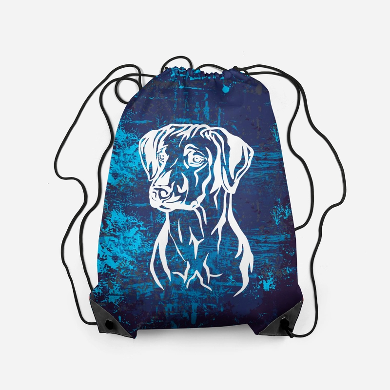 Product image Dewani - Dewani Stringbag Full Print ST-DOG 04 Tas Serut Seri Dog 34x45 biru