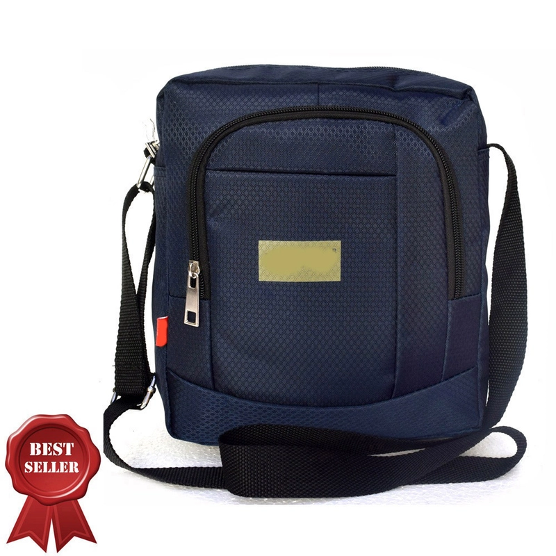 Product image Lanc Fashion - Tas Bahu Pria Selempang Raizo Nylon Grafity Slim Model New WARNA NAVY