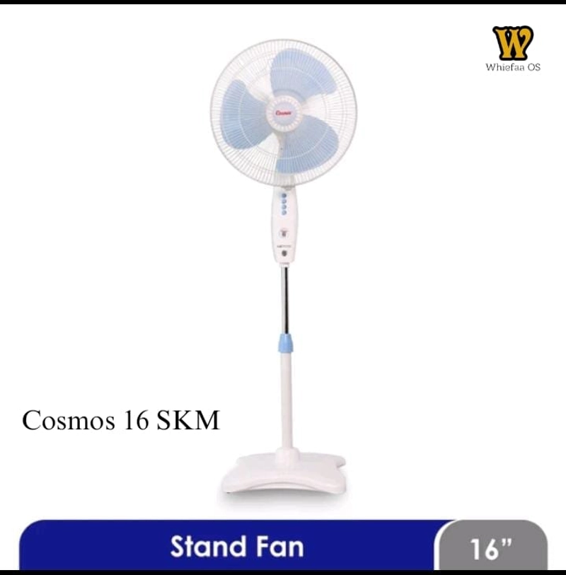 Product image Whiefaa OS - KIPAS ANGIN COSMOS STAND FAN 16 SKM cosmos 16 skm