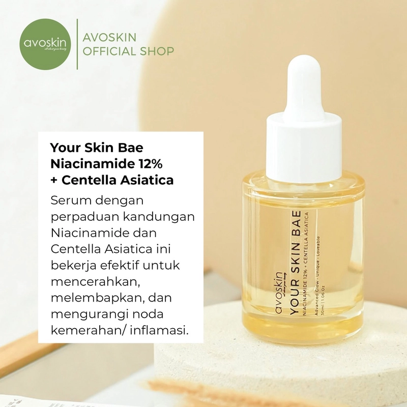 Product image AVOSKIN OFFICIAL - YSB Serum Niacinamide 12% + Centella Asiatica 30 ml Serum