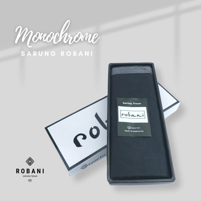 Product image Robani - Paket Robani Sarung MONOCHROME23 isi 10 pcs 32 x30x12 cm 1