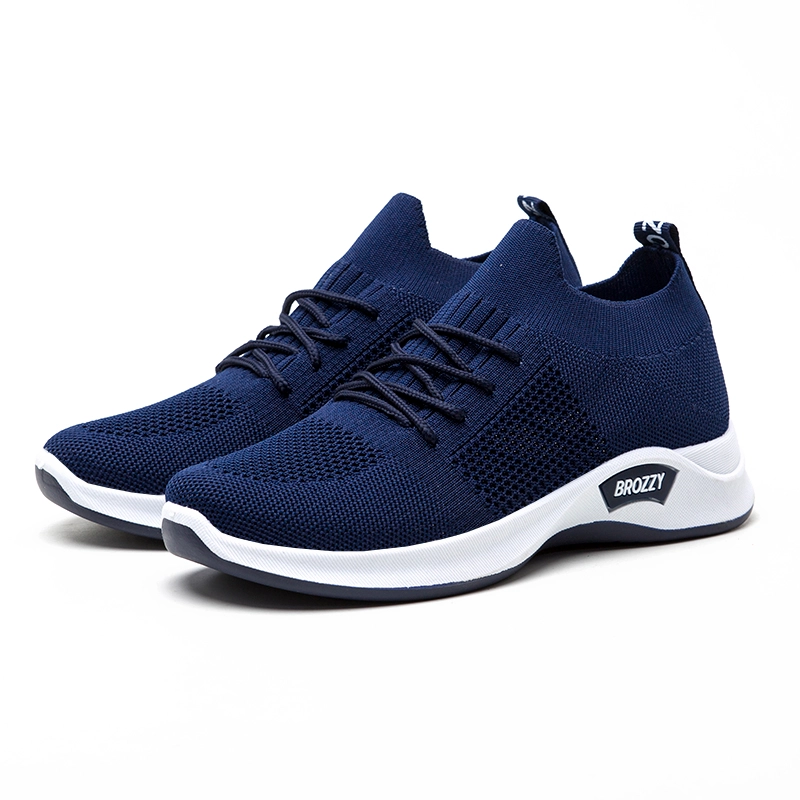 Product image Brozzy - Sepatu Wanita Sneakers Sport Original Brozzy D12 Sepatu Rajut 36 Navy