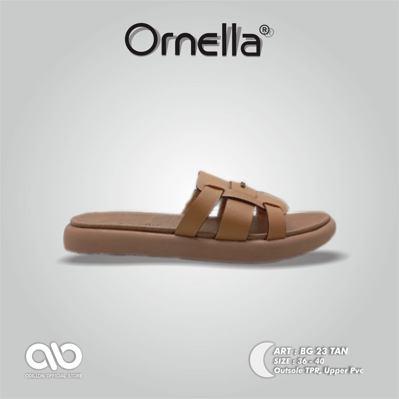 Product image Odillon - Ornella - BG 23 / Sandal Slip On Wanita 40 TAN