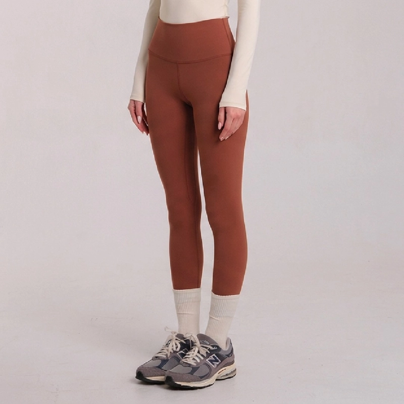 Product image D19037 Heiji - High Waist Legging - Celana Panjang Olahraga Wanita 12/XXL Copper Brown