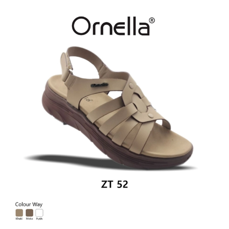 Product image Odillon - Ornella - ZT 52 / Sepatu Sandal Wanita Casual 40 KHAKI