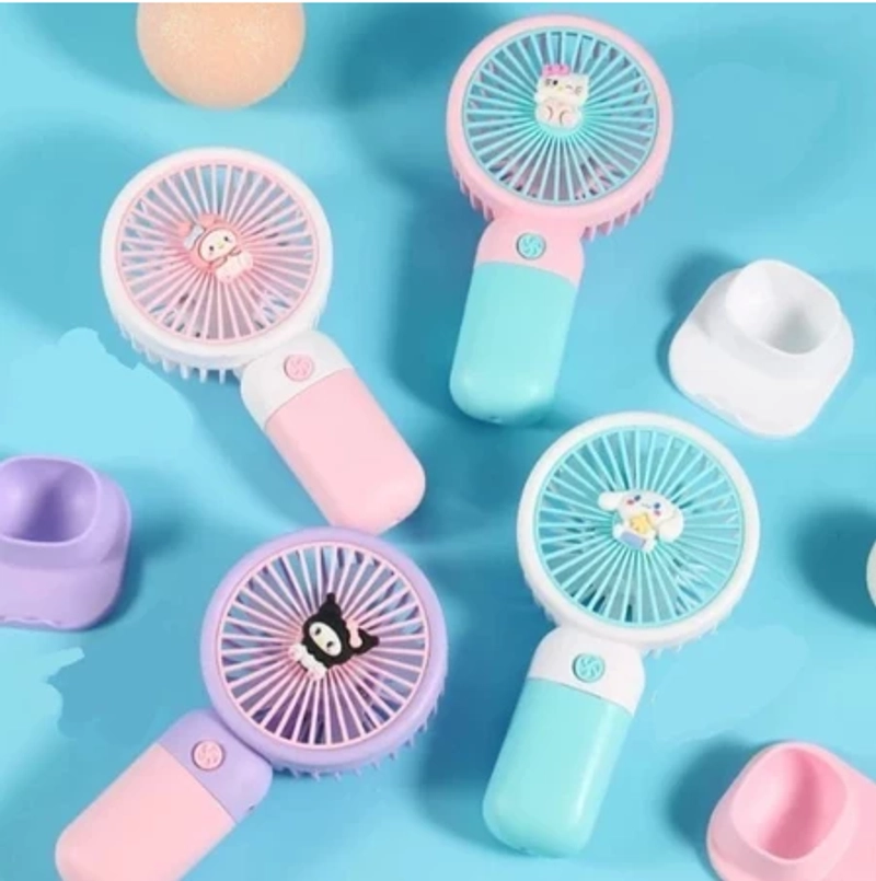 Product image UNIQSO STORE - KIPAS PORT SANRIO Kipas Angin Portable Mini Fan Karakter Sanrio Tangan Genggam 1 unit Melody