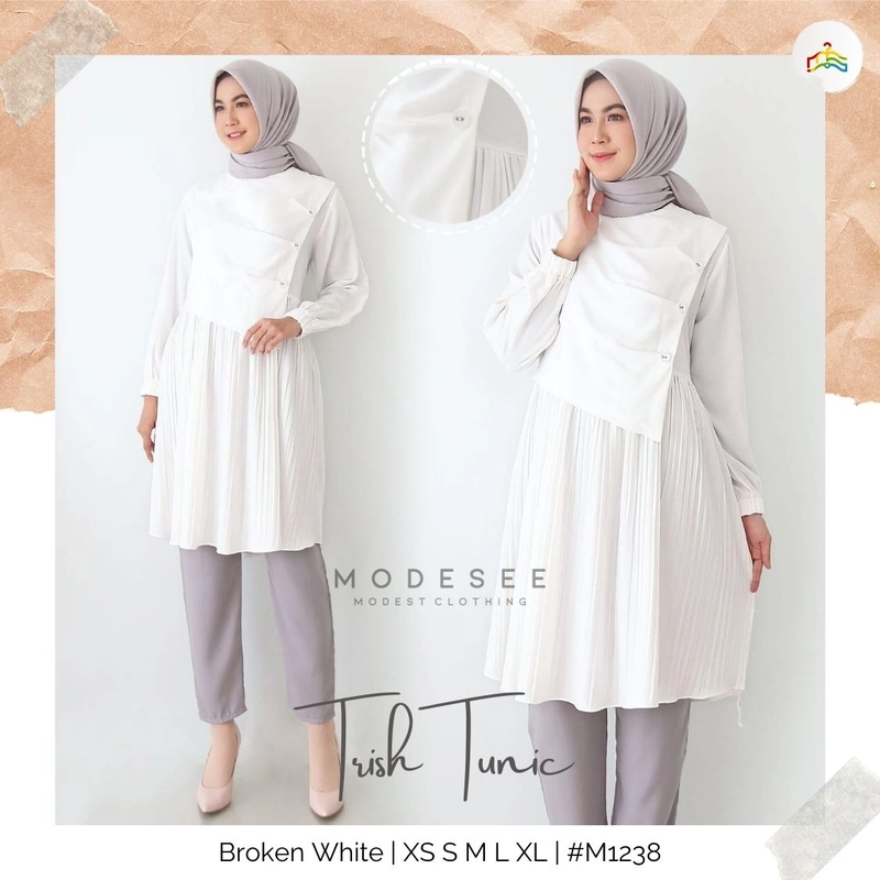 Product image Modesee - Tunic Trish Broken White S Broken White