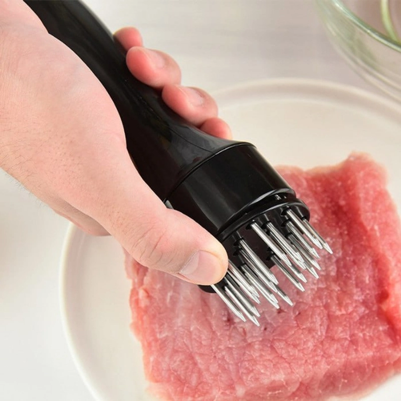 Product image KAHASIL - Needle Meat Tenderizer Alat Penghalus Pelunak Pengempuk Gepukan Daging Stainless Steel KMJ151 PUTIH