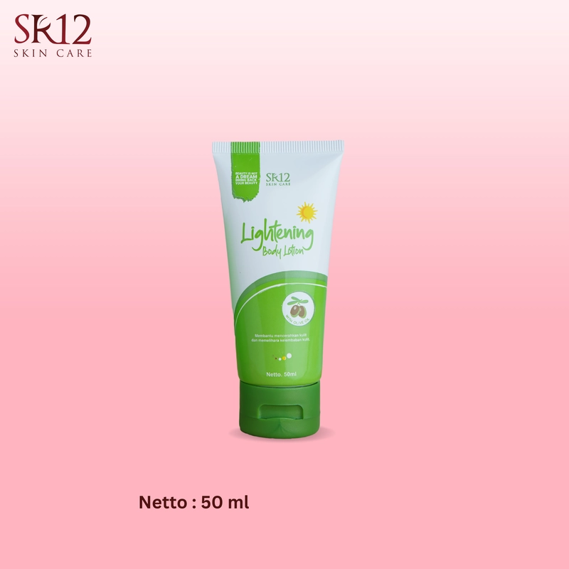 Product image SR12 Lightening Body Lotion SPF 30 PA++ Mencegah Kulit Belang 50 ml Lightening