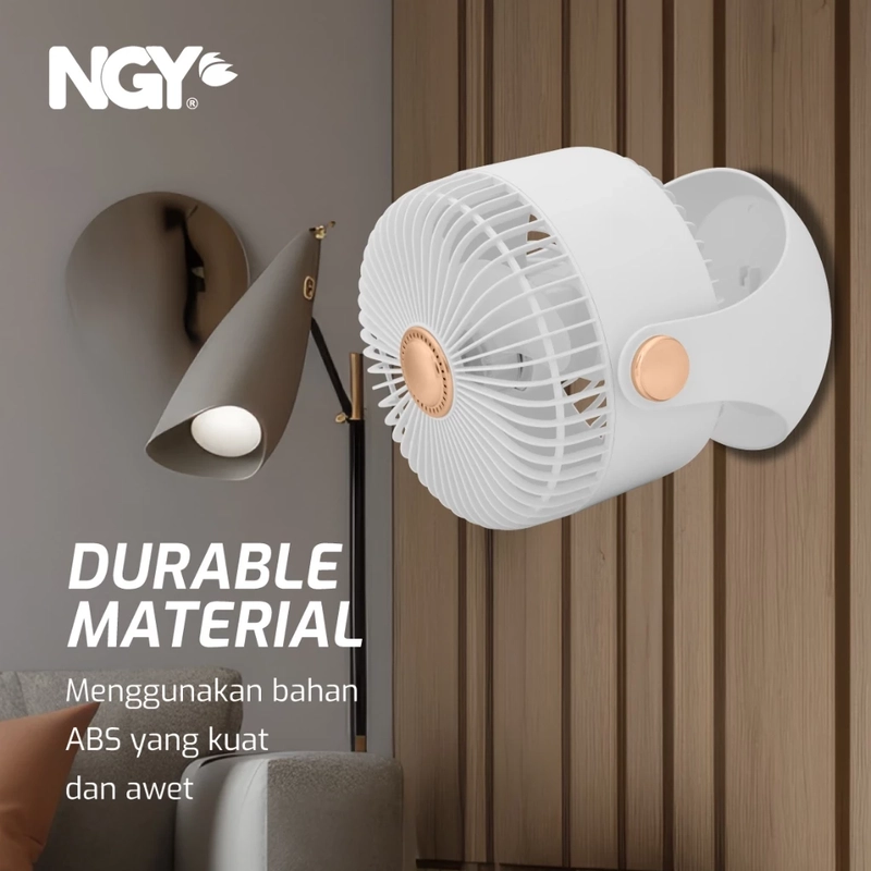 Product image UTAMAMEGA - Nagoya Aries NGY-883 Portable Rechargeable Fan 3in1 Warna Warna Random