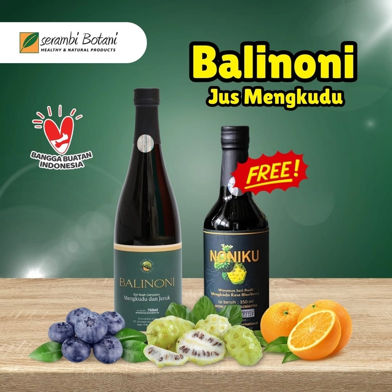 Product image SERAMBI BOTANI - Jus Mengkudu Sari Buah Mengkudu Noni juice - Bali Noni 750ml Bali Noni