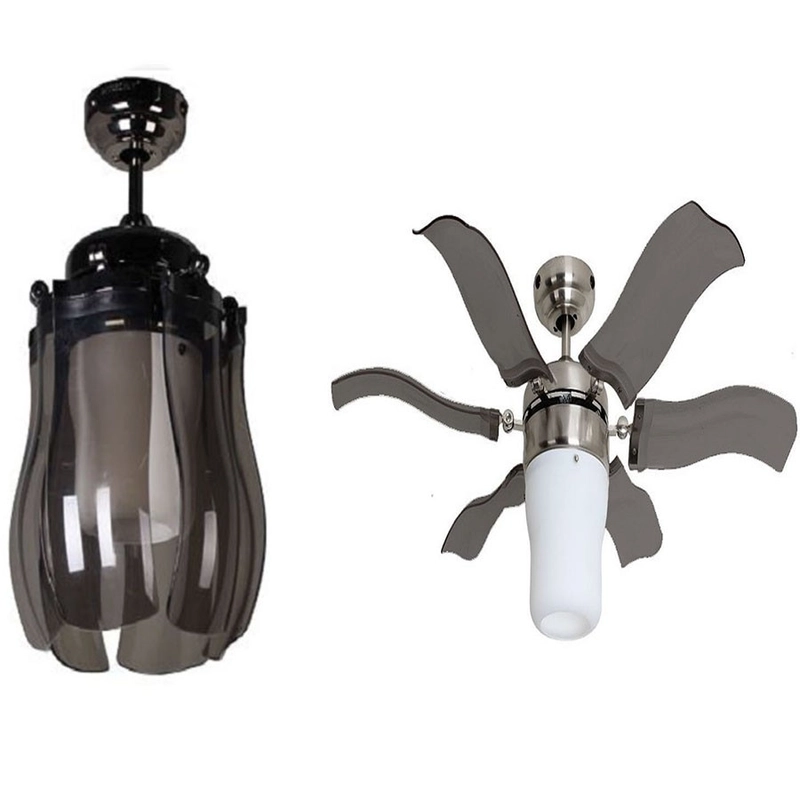 Product image UTAMAMEGA - Ceiling Fan MT EDMA 42IN Bloom Kipas Plafon Lampu Hias Dekoratif Remote Warna Smoke