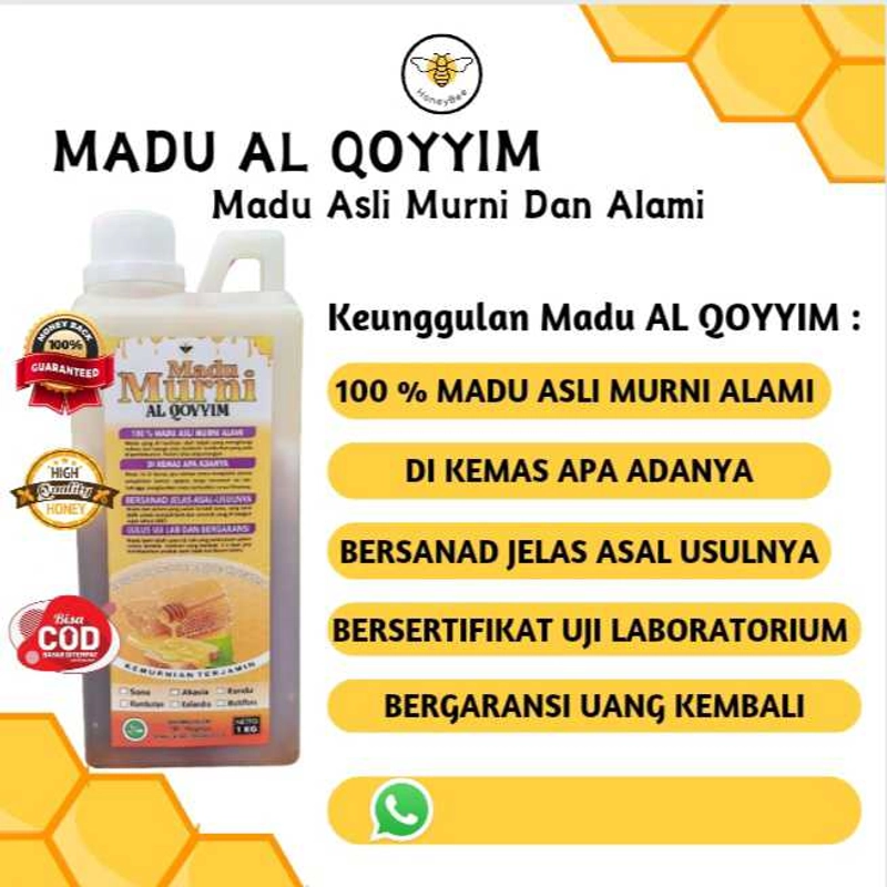 Product image MieMu - Madu AL QOYYIM Multiflora 1 Kg 1 Kg Multiflora
