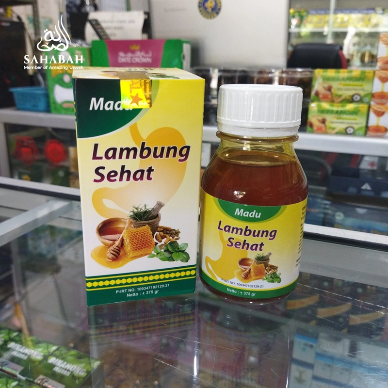 Product image Sahabah Store - Madu Lambung Sehat - Obat Lambung - Madu Lambung - Obat Pencernaan - Sakit Lambung 375 gr Alami