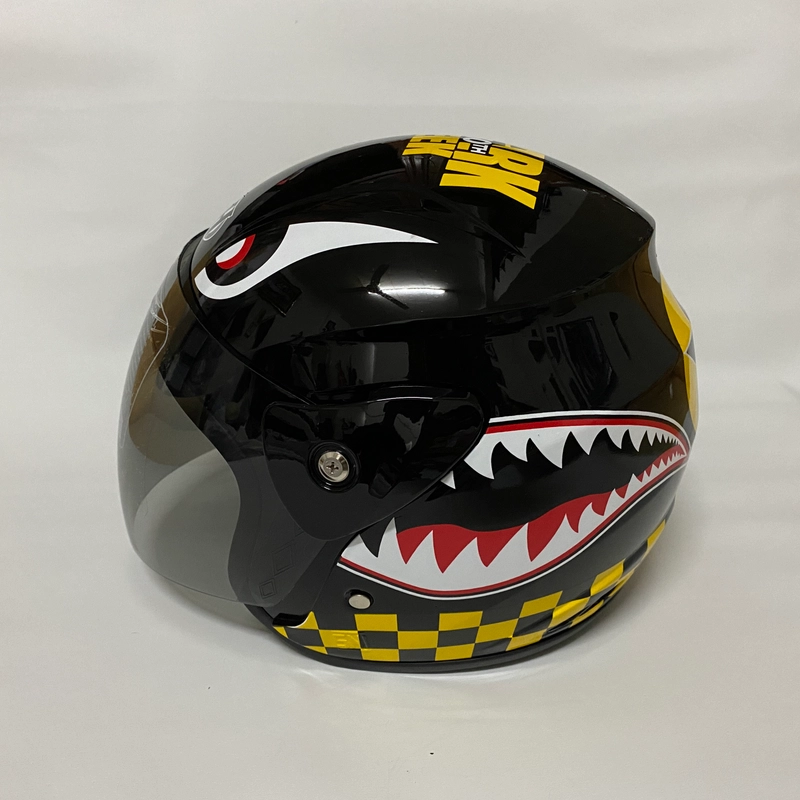 Product image Helm Nuvo Shark Hitam Glossy - Helm SNI - Helm Dewasa L Nuvo Shark Hitam Glossy