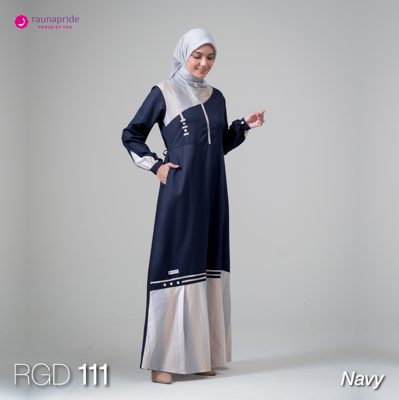 Product image RAUNAPRIDE OFFICIAL - GAMIS DEWASA - RGD 111 S NAVY