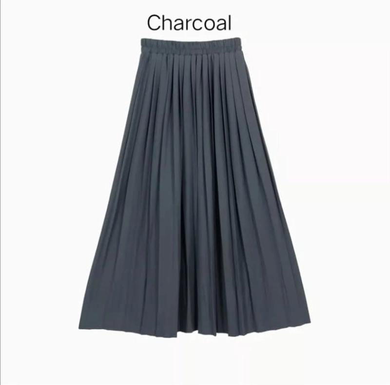 Product image ALMIRA STORE - Rok Plisket Premium (Part1) All Size Charcoal