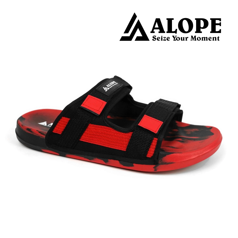 Product image ALOPE OFFICIAL - ALOPE - BUY 1 GET 1 SANDAL SELOP JARVIS TERSEDIA 2 VARIAN WARNA 39 MERAH