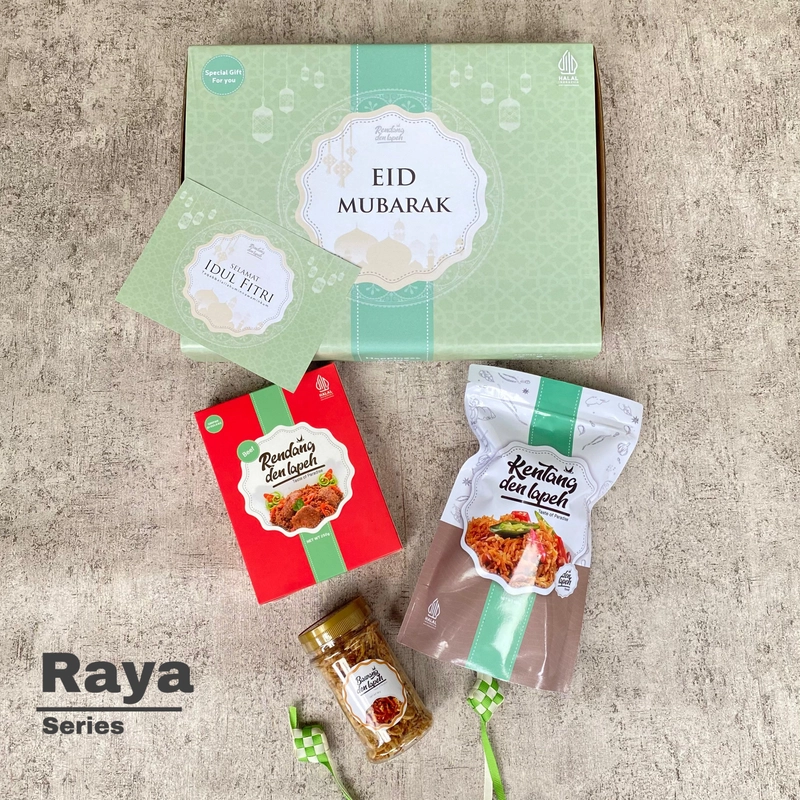 Product image Rendang Den Lapeh - Hampers Raya Series Rendang Den Lapeh Makanan Premium Gift Box Eklusif Hari Raya 1000 Idul Fitri