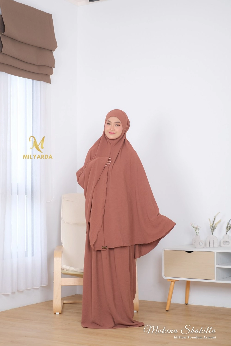 Product image Milyarda Hijab - Milyarda Hijab - MUKENA SHAKILLA PREMIUM MILYARDA One Size Milo