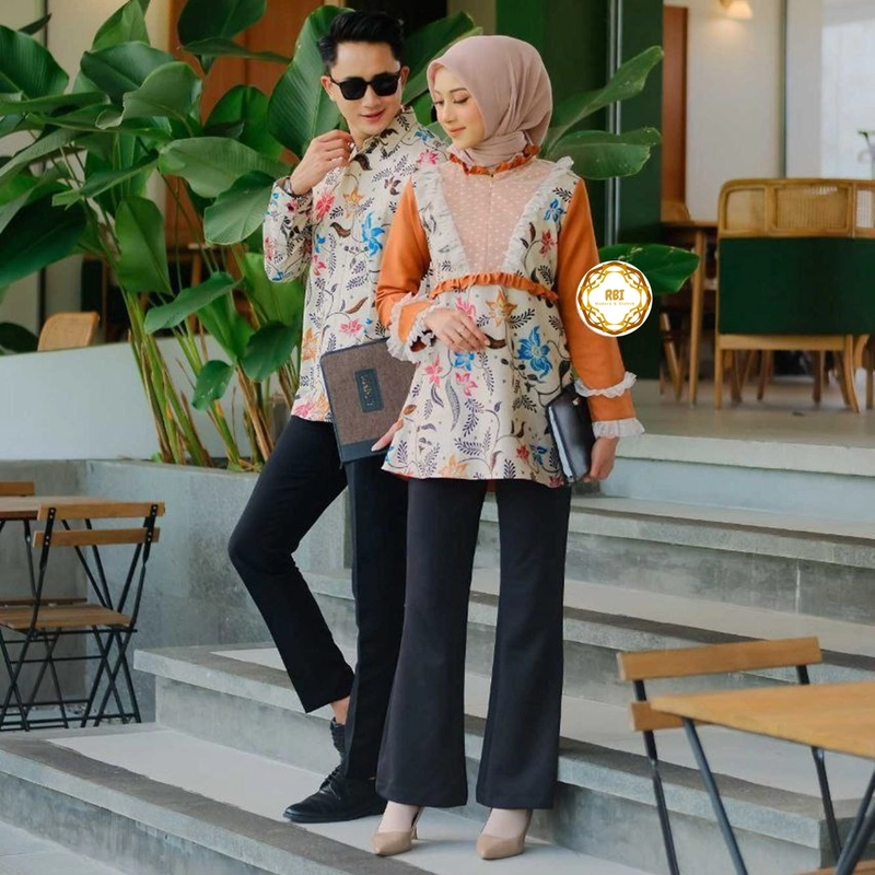 Product image Batik Blouse Kemeja Allura High Quality KEMEJA SAJA L ALLURA A