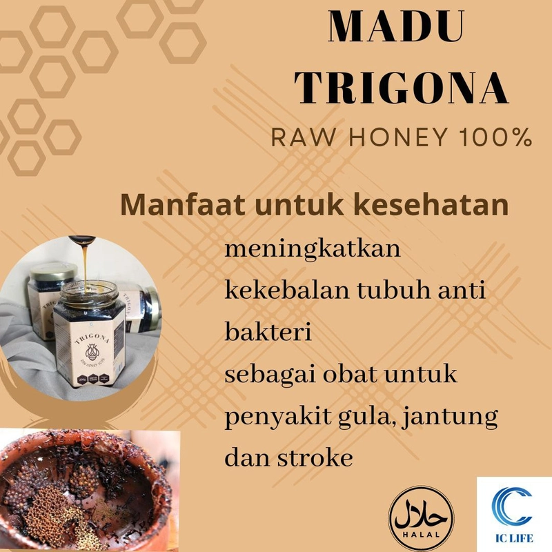 Product image Madu ICOS - Madu Trigona Madu Klanceng 200 Asam Manis