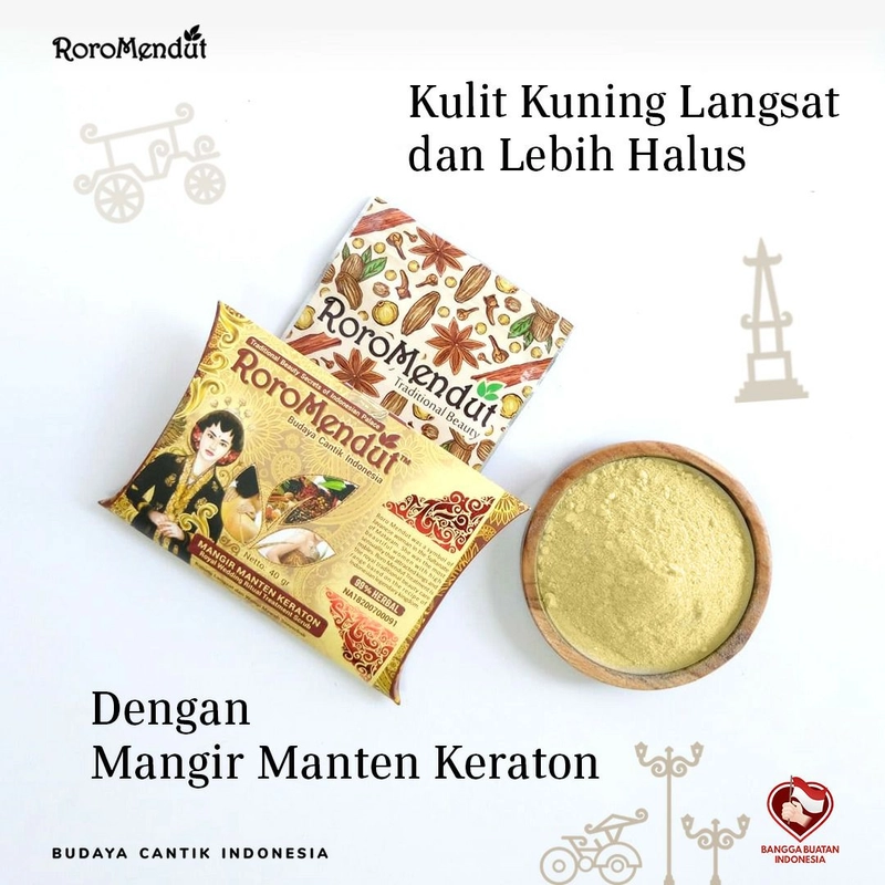 Product image Scrub Badan Mangir Manten Perawatan Keraton 40GR Mangir Manten