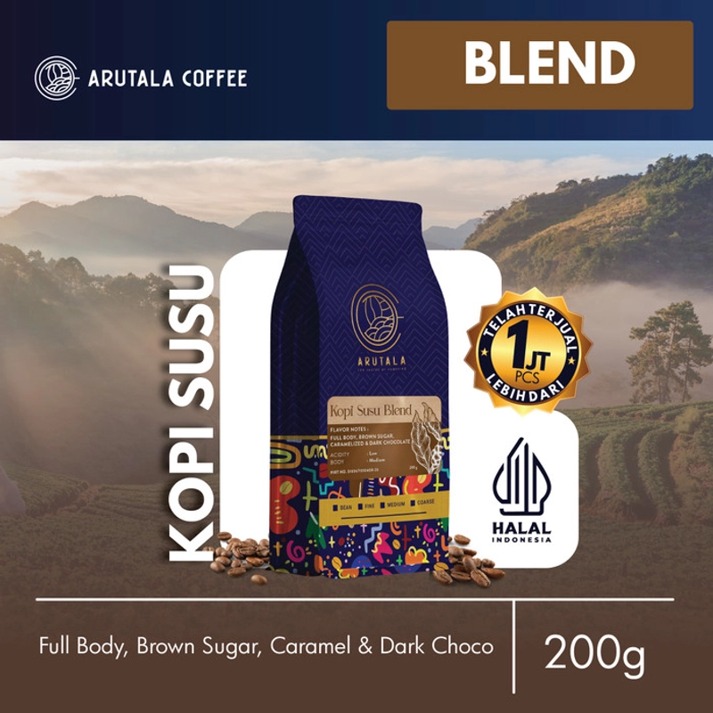 Product image Arutala - House Blend Kopi Susu 200 gram 200 gr Biji