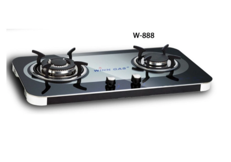 Product image UTAMAMEGA - Kompor Tanam Winn Gas W 888 Kaca 2 Tungku Type W 888