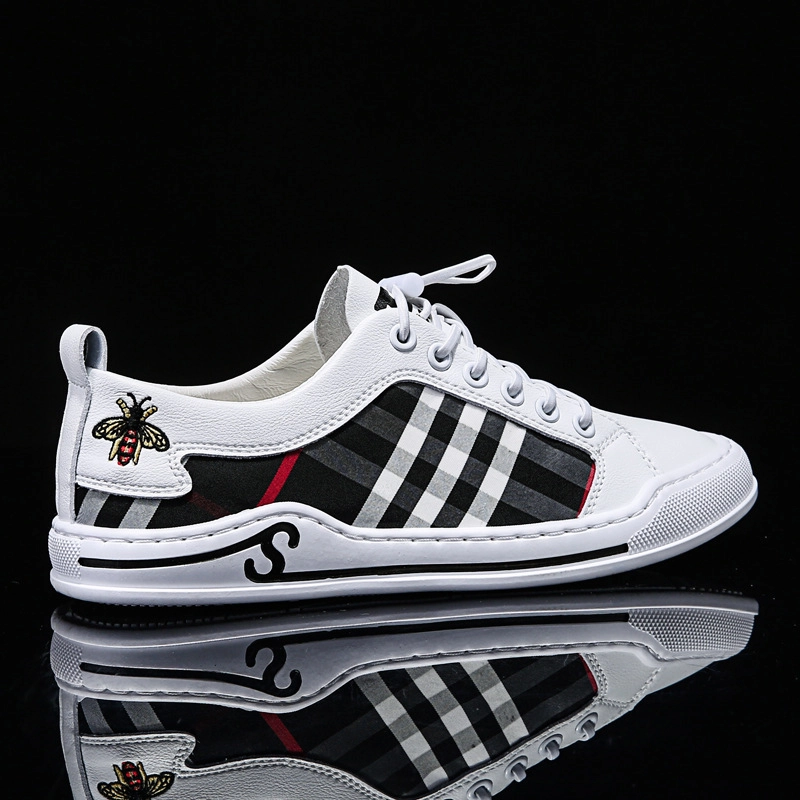 Product image Mausuqunbih - Sepatu Sneakers Pria - Old Fashion MS006 42 Putih