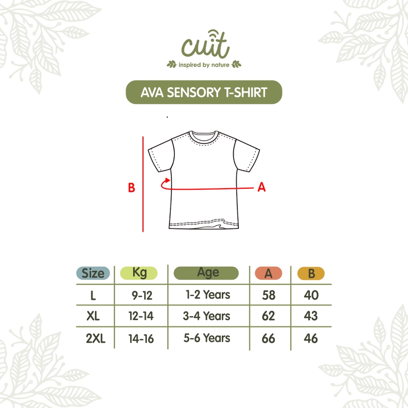 Product image Kintakun Baby - KINTAKUN BABY X CUIT Ava Kaos Tangan Pendek Sensory Tee Bayi Anak 1 - 6 Tahun L (1 - 2 Tahun) Lilac Cat