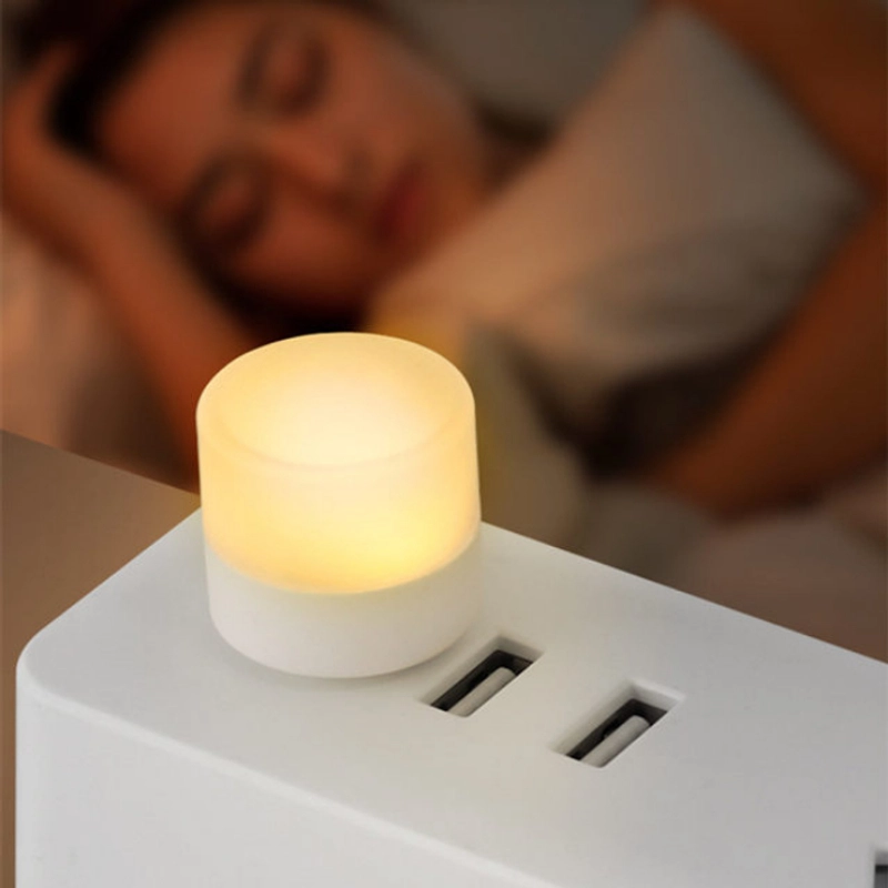 Product image KAHASIL - Lampu LED Mini USB Portable Tidur Belajar Emergency Bohlam Kecil Darurat Baca Penerangan KMJ143 RANDOM