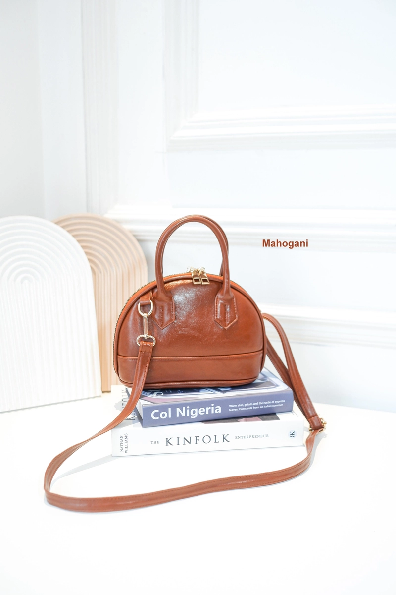 Product image Tweelyforbag - Fluppy New Slingbag - Tweelyforbag - Tas Selempang Wanita - Tas Wanita 250 gr Mahogani