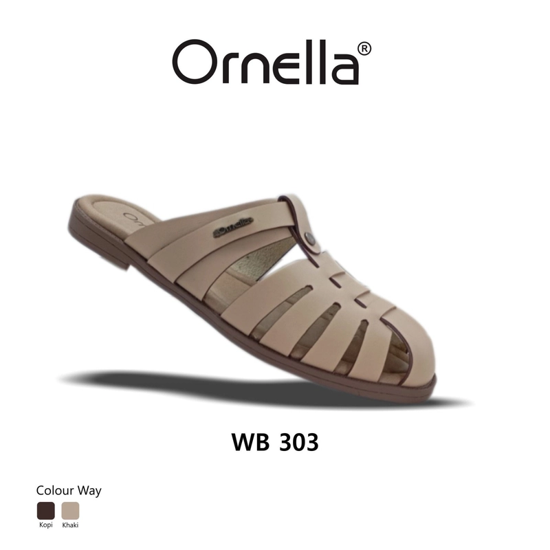 Product image Odillon - Ornella - WB 303 / Sandal Bustong Wanita Casual 39 KHAKI