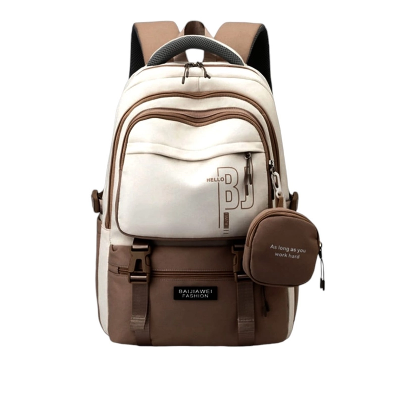 Product image Alcaff - Tas Ransel Anak Sekolah Bj Hello Dompet Tas Sekolah Fashion Wanita 30x20x40 hitam