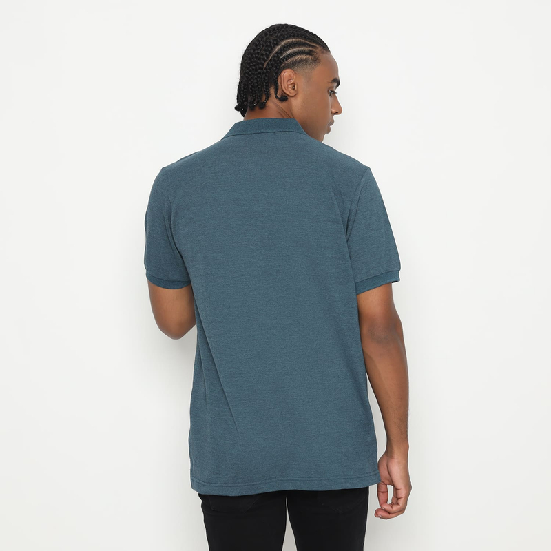 Product image MATSUDA APPAREL - MATSUDA Kaos Polo Shirt Pria Kerah Kushima Seri Warna Biru L (LD 108 CM) DK BLUE X L BLUE