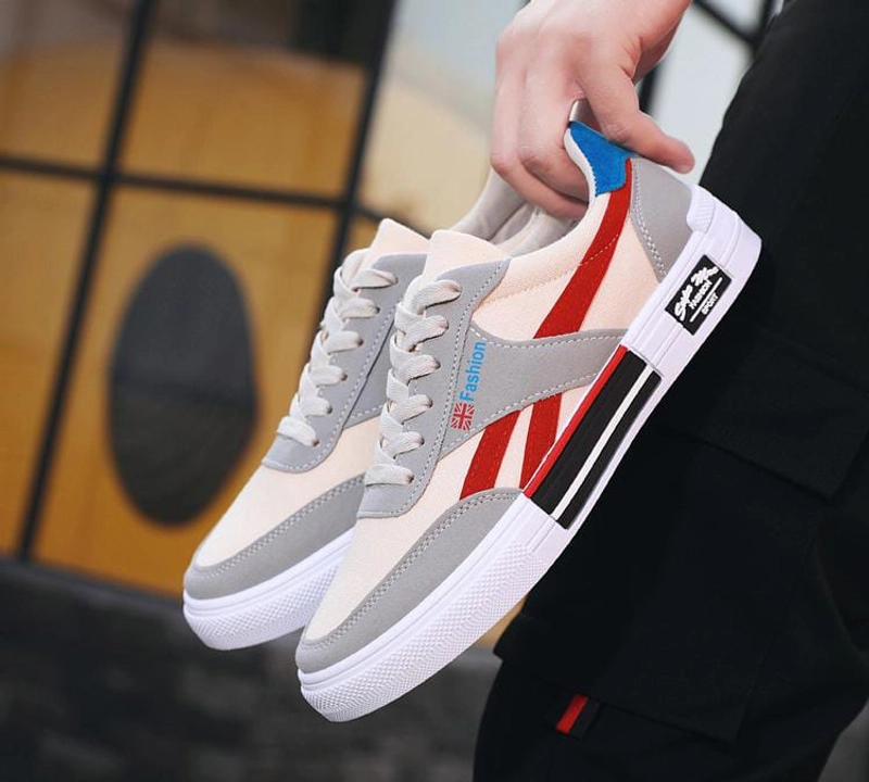 Product image Koekita - Sepatu Sneakers Fashion Pria Supem-re Warm Zorn KIMP-001 41 Garis Merah
