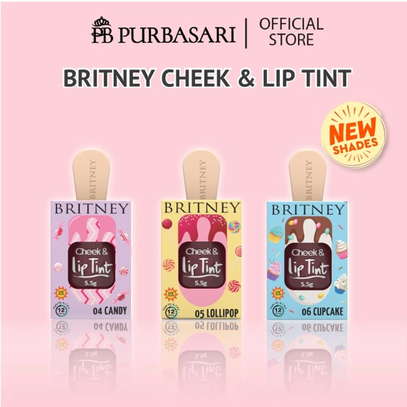 Product image Purbasari - BRITNEY CHEEK & LIPTINT 5.5 gr CANDY
