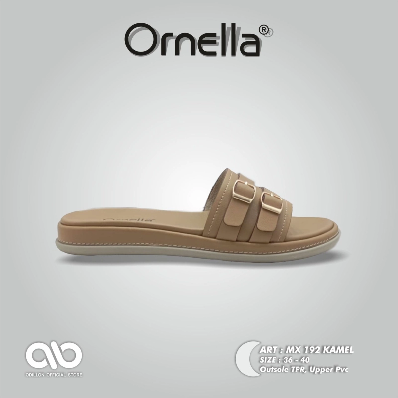 Product image Odillon - Ornella - MX 192 / Sandal Slip On Wanita Casual 36 CAMEL