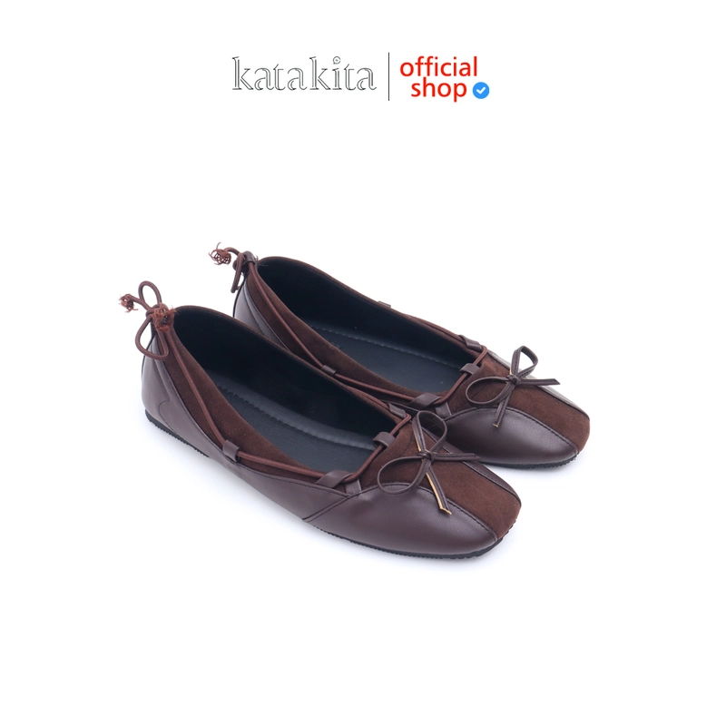 Product image Katakita - Katakita Aurel Flatshoes Wanita 37 Coffee