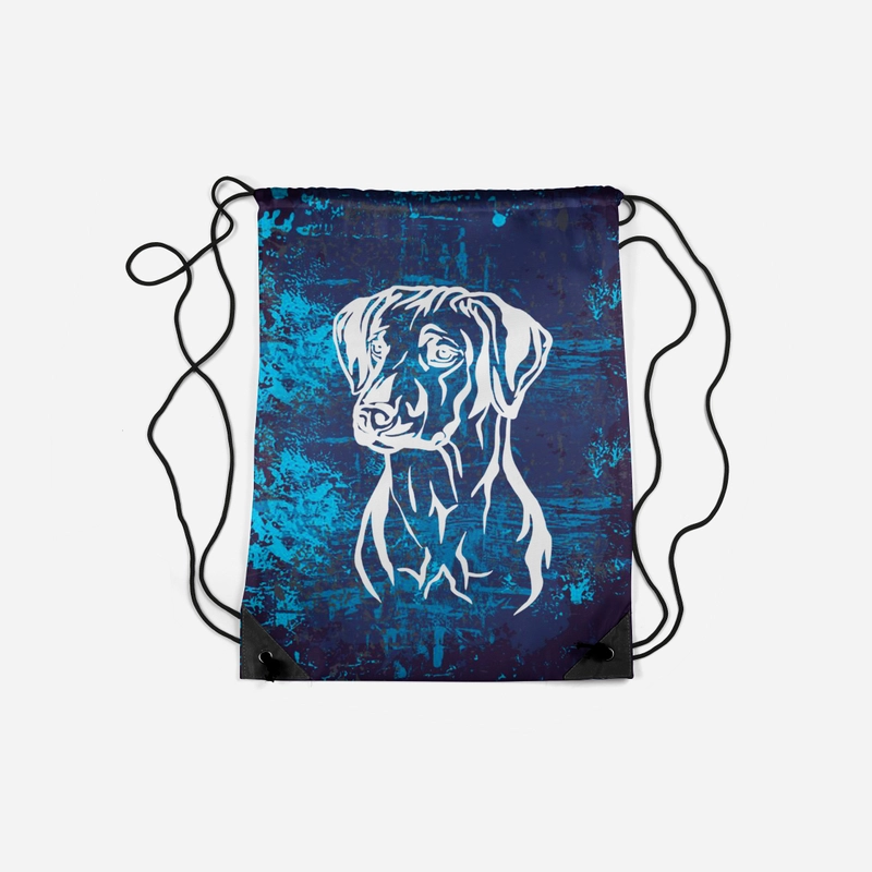 Product image Dewani - Dewani Stringbag Full Print ST-DOG 04 Tas Serut Seri Dog 34x45 biru
