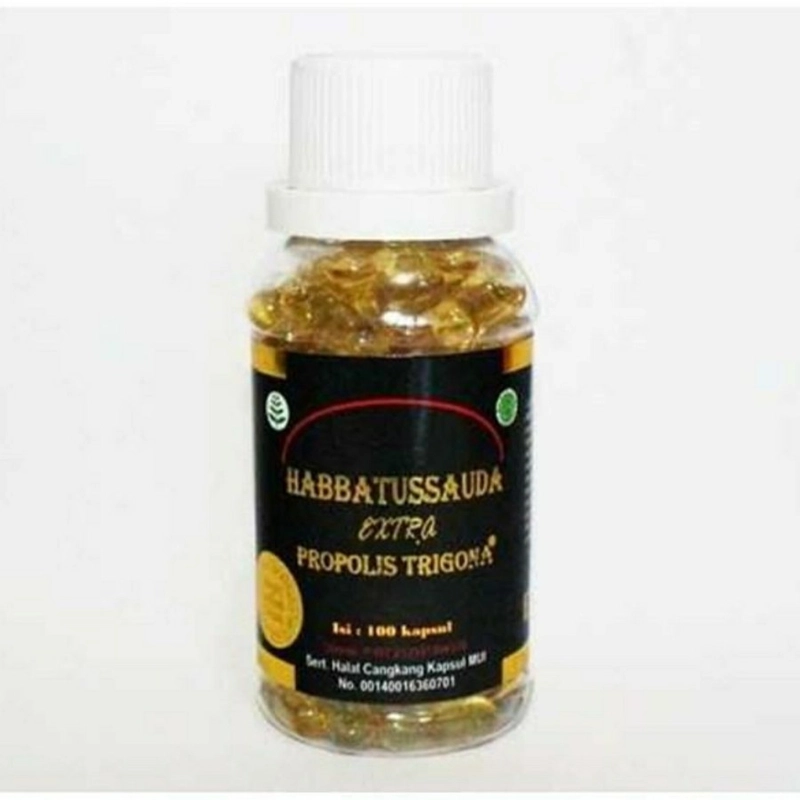 Product image Minyak Habbatussauda Trigona - Suplemen daya tahan tubuh 60 kapsul