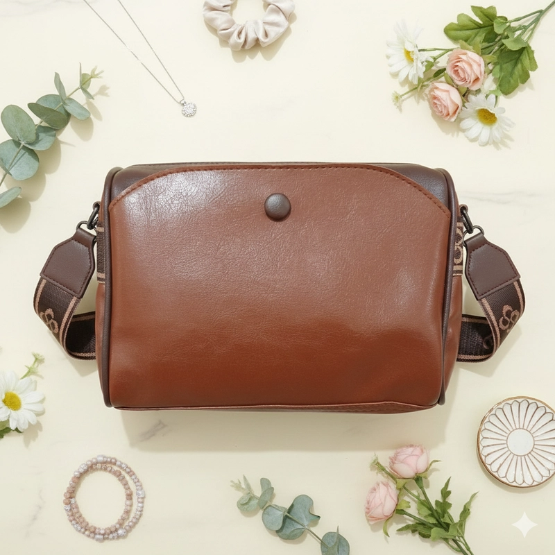 Product image CBL - AYUMI Slingbag - Tas Selempang Slingbag Wanita AYUMI Tas Selempang Terbaru Bahan Semikulit Sintesis Small Hitam