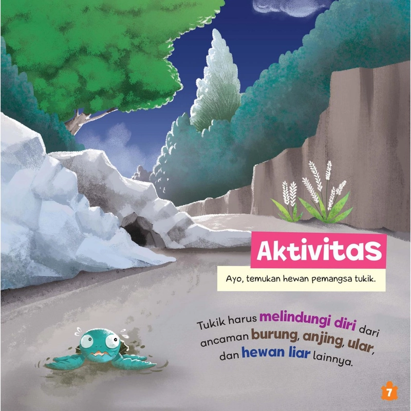 Product image Gema Insani - Seri Hewan Laut Pluk Pluk Penyu Menetas 23 x 22 SC