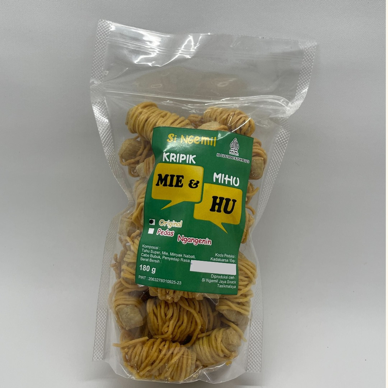 Product image singemil - Makanan Ringan Keripik Mihu Original 180gr