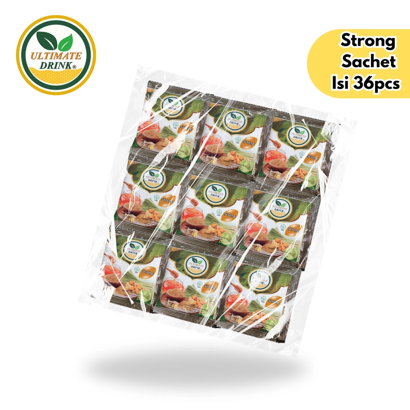 Product image Ultimate Drink - ULTIMATE DIRNK - Strong Minuman Rimpang Praktis Tinggal Seduh 36pcs per 20gram Ukuran Varian