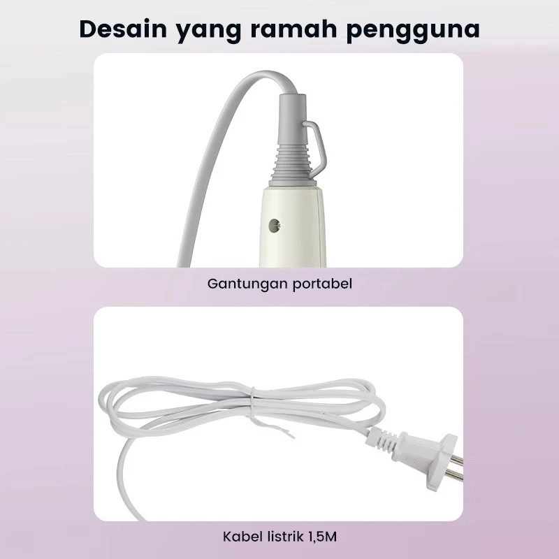 Product image UTAMAMEGA - SAMONO Hair Dryer Pengering Rambut SW-HD30 400 Watt Cepat Kering Rambut Warna Random