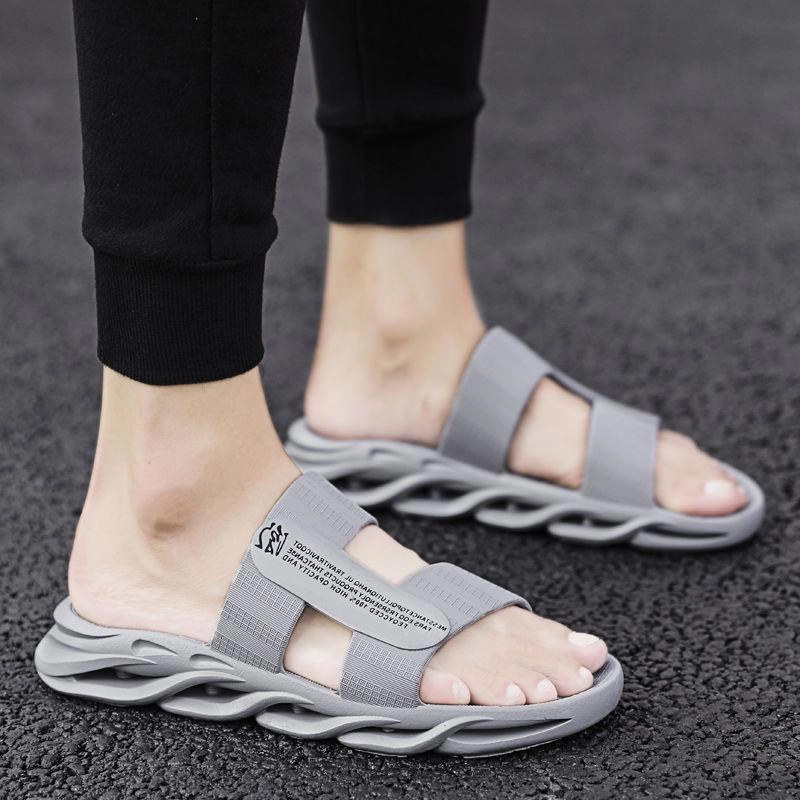 Product image Ranjojo - Sandal Gunung Pria Slide Ranjojo Sandal Pria Grizle High QualityB4 39/40 GREY