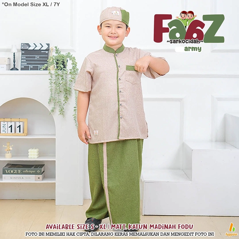 Product image Heppinn - SARKOCIDAH FAAZ M Army